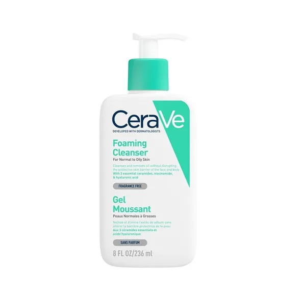 Ảnh của Sữa Rửa Mặt CeraVe Sạch Sâu Cho Da Thường Đến Da Dầu 236ml